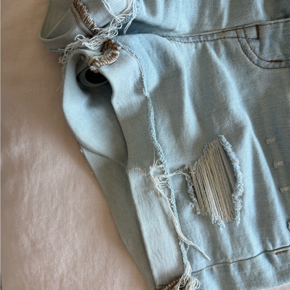 Madewell Shorts (Light Blue) - Picture 6 of 8